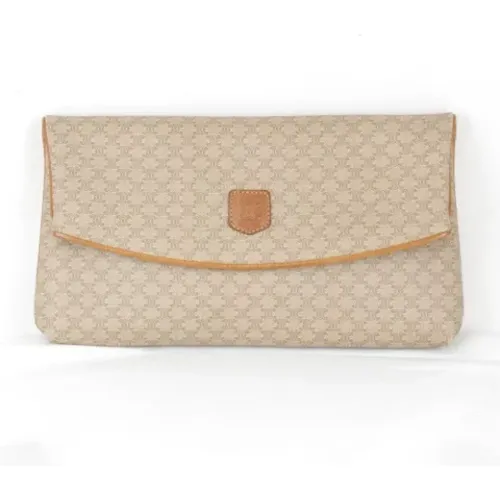 Pre-owned Clutches, female, , Size: ONE SIZE Pre-owned Canvas celine-bags - Celine Vintage - Modalova