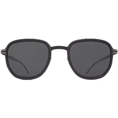 Quadratische Sonnenbrille Schiefergrau Polarisierte Gläser - Mykita - Modalova