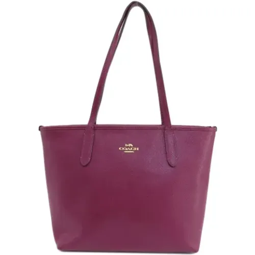 Pre-owned Tote Bags, female, , Size: ONE SIZE Pre-owned Leather shoulder-bags - Coach Pre-owned - Modalova