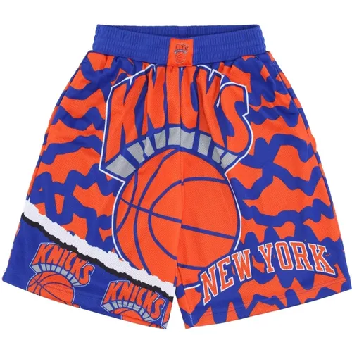 Sportswear, male, , Size: S NBA Jumbotron 2.0 Basketball Shorts - Mitchell & Ness - Modalova