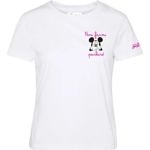 Emilie T-shirt , female, Sizes: L - MC2 Saint Barth - Modalova