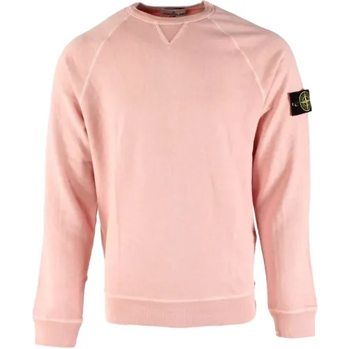 Cotton Sweater for Men , male, Sizes: XL, L, 2XL, S, M - Stone Island - Modalova