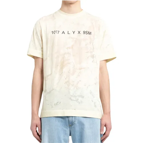 Durchsichtiges Grafik T-Shirt , Herren, Größe: L - 1017 Alyx 9SM - Modalova