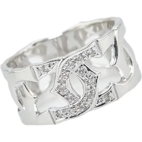 Pre-owned Jewellery, female, , Size: ONE SIZE Pre-owned Metal rings - Cartier Vintage - Modalova