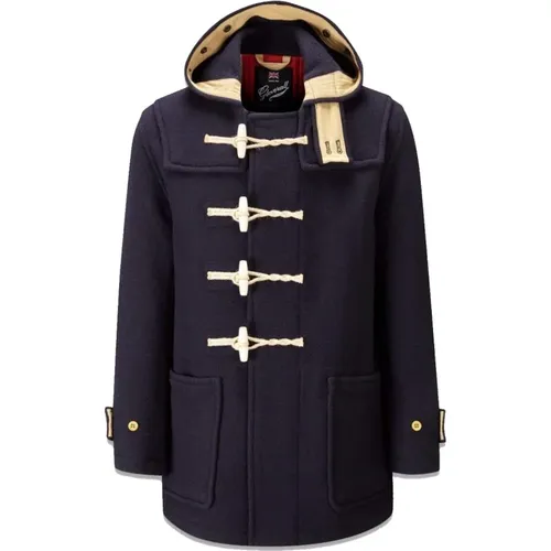 Union Jack Mid Monty Duffle Coat , male, Sizes: M, XS - Gloverall - Modalova