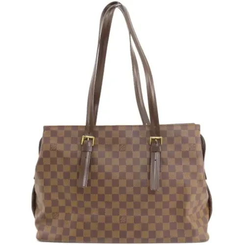 Pre-owned Tote Bags, female, , Size: ONE SIZE Pre-owned Canvas louis-vuitton-bags - Louis Vuitton Vintage - Modalova