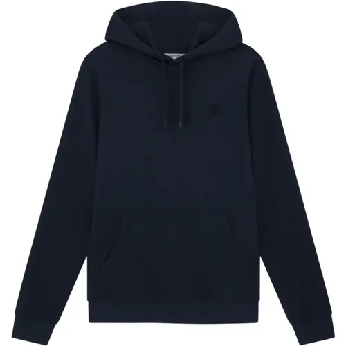 Hoodies, male, , Size: L Tonal Eagle Pullover in Dark - Lyle & Scott - Modalova