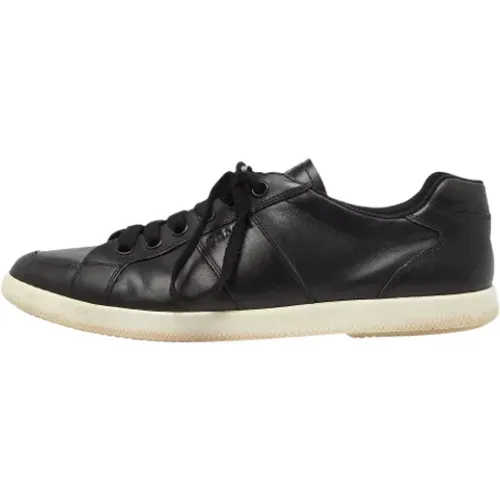 Pre-owned Sneakers, male, , Size: 10 US Pre-owned Leather sneakers - Prada Vintage - Modalova