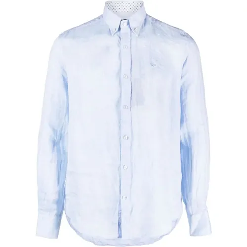 Linen shirt , male, Sizes: L, 3XL - PAUL & SHARK - Modalova