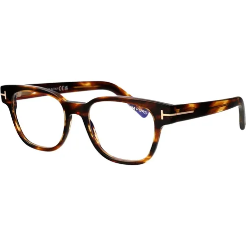 Glasses, male, , Size: 50 MM Modern Optical Glasses Ft5977-B - Tom Ford - Modalova