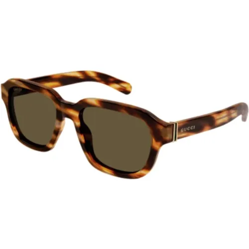 Sunglasses, unisex, , Size: ONE SIZE Stylish Sunglasses for Fashion Enthusiasts - Gucci - Modalova