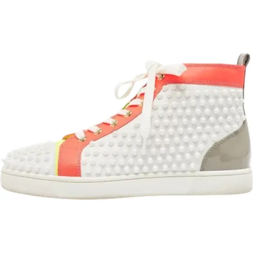 Pre-owned Sneakers, male, , Size: 7 US Pre-owned Leather sneakers - Christian Louboutin Pre-owned - Modalova