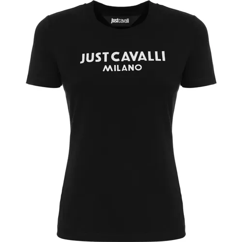 Stylish T-shirts and Polos Collection , female, Sizes: S, L, M - Just Cavalli - Modalova