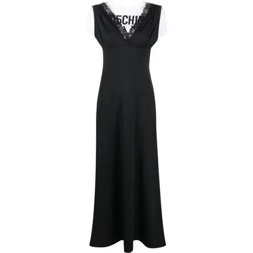 Stilvolles Kleid , Damen, Größe: L - Moschino - Modalova