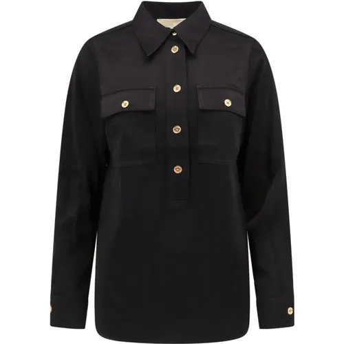 Button-Up Shirt , female, Sizes: M - Michael Kors - Modalova