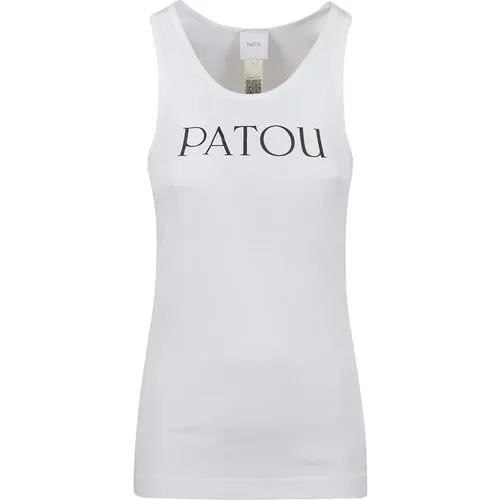 Weiße Iconic Tank Top , Damen, Größe: S - Patou - Modalova