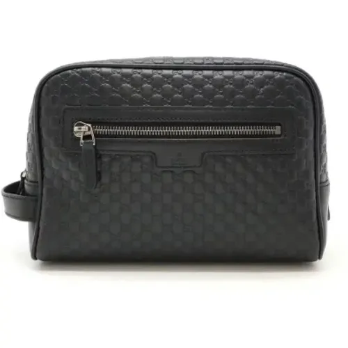 Pre-owned Leather clutches , male, Sizes: ONE SIZE - Gucci Vintage - Modalova