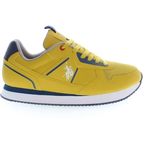 Radiant Lace-Up Athletic Sneakers , male, Sizes: 10 UK, 11 UK - U.s. Polo Assn. - Modalova