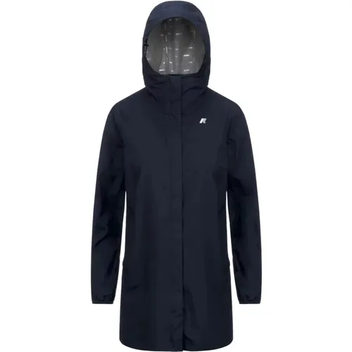 Stylish Waterproof Jacket for Women , female, Sizes: 5XL, 6XL, 3XL - K-way - Modalova