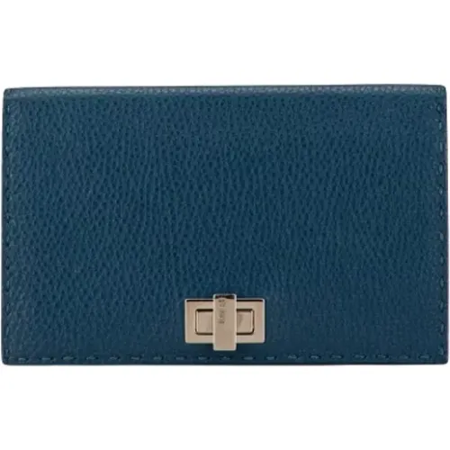 Pre-owned Wallets, female, , Size: ONE SIZE Pre-owned Leather wallets - Fendi Vintage - Modalova