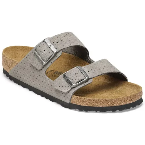 Sliders, male, , Size: 8 US Shoes - Birkenstock - Modalova