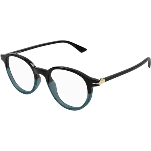 Schwarze Stilvolle Brille Montblanc - Montblanc - Modalova