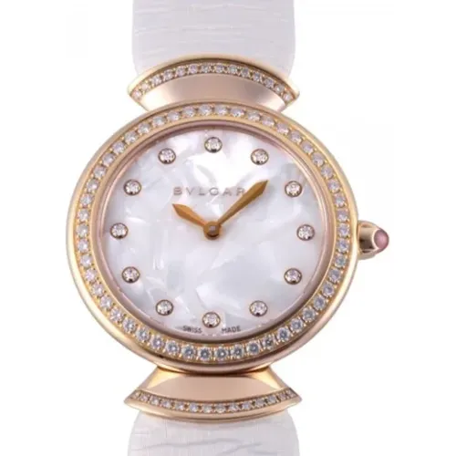 Pre-owned Metal watches , female, Sizes: ONE SIZE - Bvlgari Vintage - Modalova