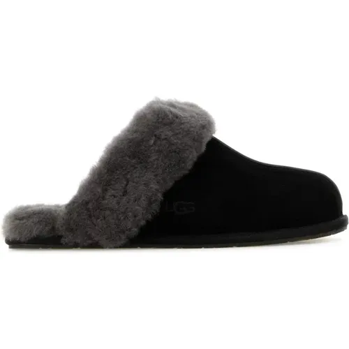 Schwarze Wildleder Scuffette II Hausschuhe , Damen, Größe: 41 EU - Ugg - Modalova