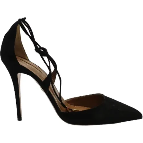 Pre-owned Wildleder heels , Damen, Größe: 40 EU - Aquazzura Pre-owned - Modalova