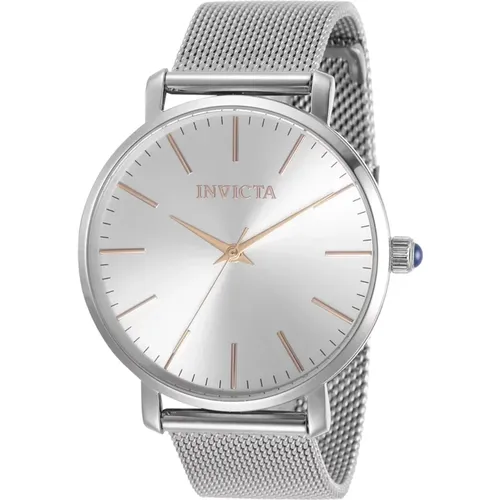 Angel Quartz Watch - Silver Dial , female, Sizes: ONE SIZE - Invicta Watches - Modalova