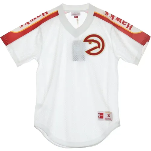 Sportswear, male, , Size: L NBA Winning Team V-neck Jersey - Mitchell & Ness - Modalova