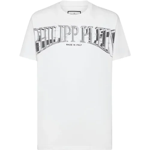 T-shirts and Polos , male, Sizes: L, S, XL - Philipp Plein - Modalova