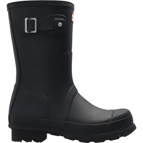 Original Short rain boots , male, Sizes: 9 UK, 8 UK - Hunter - Modalova
