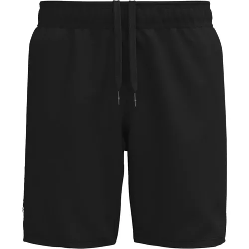 Schwarze Gewebte Shorts mit Seitentaschen , Herren, Größe: S - Under Armour - Modalova