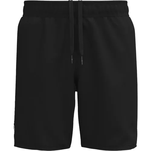 Schwarze Gewebte Shorts mit Seitentaschen - Under Armour - Modalova