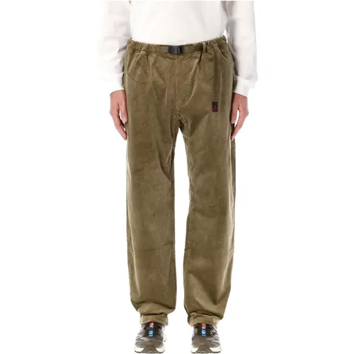 Straight Trousers, male, , Size: S Stylish Corduroy Pants Laurel Aw24 - Gramicci - Modalova