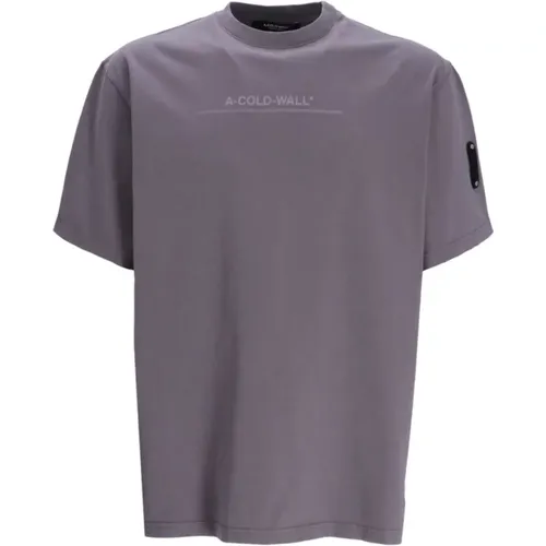 Streetwear Discourse Logo Print T-Shirt , male, Sizes: M, S, L - A-Cold-Wall - Modalova