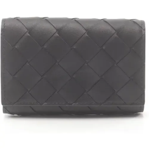 Pre-owned Wallets, male, , Size: ONE SIZE Pre-owned Leather wallets - Bottega Veneta Vintage - Modalova