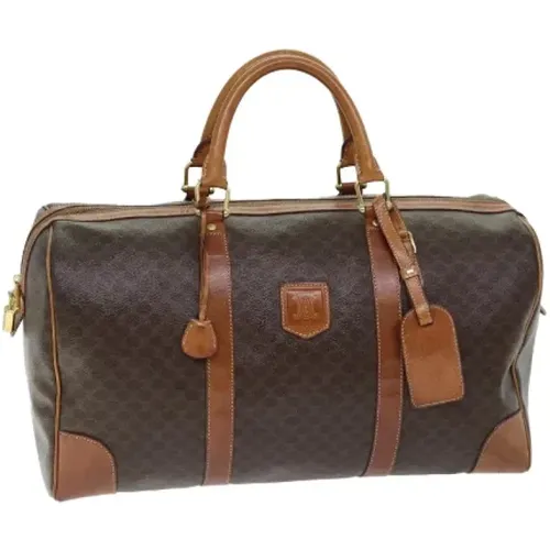 Pre-owned Weekend Bags, female, , Size: ONE SIZE Pre-owned Leather celine-bags - Celine Vintage - Modalova