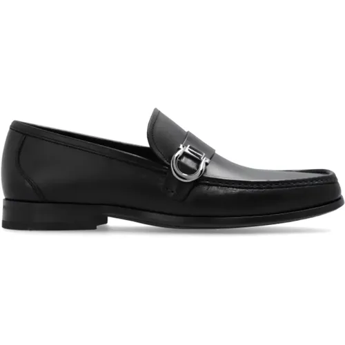 Loafers, male, , Size: 6 US Leather shoes Caspian - Salvatore Ferragamo - Modalova