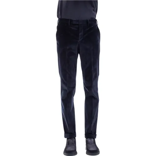 Corduroy Trousers with Flap Pockets , male, Sizes: XL, S - PT Torino - Modalova