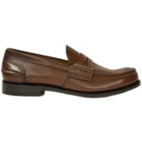 Loafers, male, , Size: 11 US Brandy Loafers - Upgrade Your Shoe Collection - Church's - Modalova