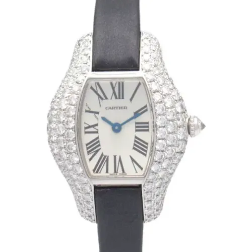 Pre-owned Watches, female, , Size: ONE SIZE Pre-owned Stainless Steel watches - Cartier Vintage - Modalova