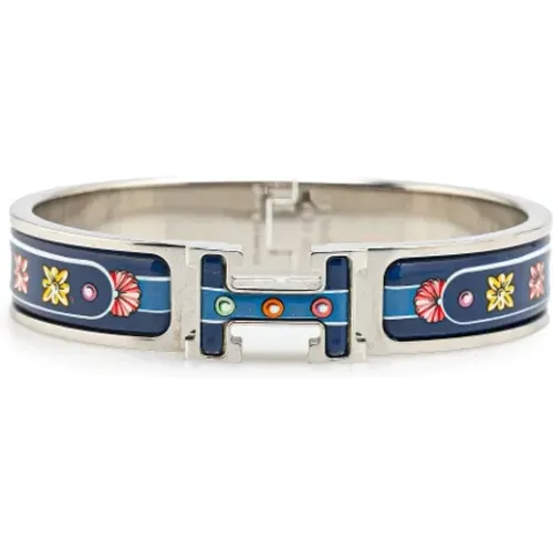 Pre-owned Jewellery, female, , Size: ONE SIZE Pre-owned Fabric bracelets - Hermès Vintage - Modalova