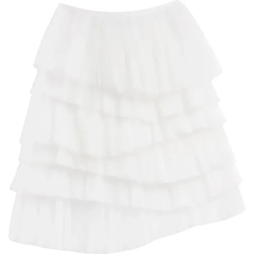 Midi Skirts, female, , Size: S Karl Studio Tulle Skirt - Karl Lagerfeld - Modalova