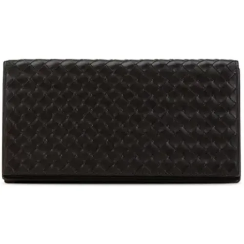 Pre-owned Wallets, female, , Size: ONE SIZE Pre-owned Leather wallets - Bottega Veneta Vintage - Modalova