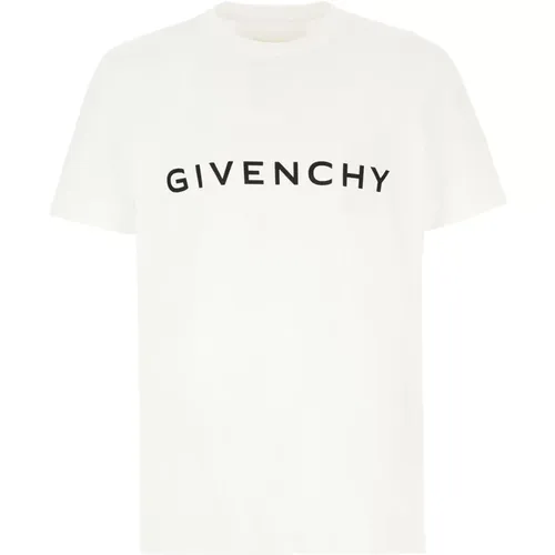 Casual Baumwoll T-Shirt , Herren, Größe: M - Givenchy - Modalova