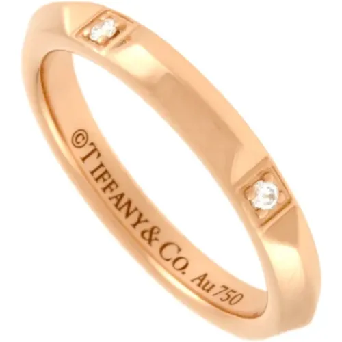 Pre-owned Jewellery, female, , Size: ONE SIZE Pre-owned Rose Gold rings - Tiffany & Co. Pre-owned - Modalova