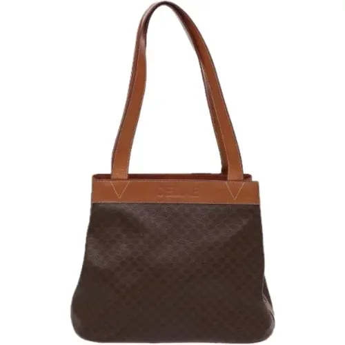 Pre-owned Tote Bags, female, , Size: ONE SIZE Pre-owned Canvas celine-bags - Celine Vintage - Modalova