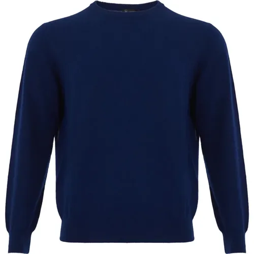 Soft Kid Cashmere Sweater , male, Sizes: XL, 2XL - Colombo - Modalova
